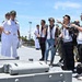 JMSDF Sailors brief journalists aboard JS Kongō during RIMPAC 2026