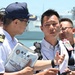 JMSDF officer interviews with journalists aboard JS Kongō at RIMPAC 2026