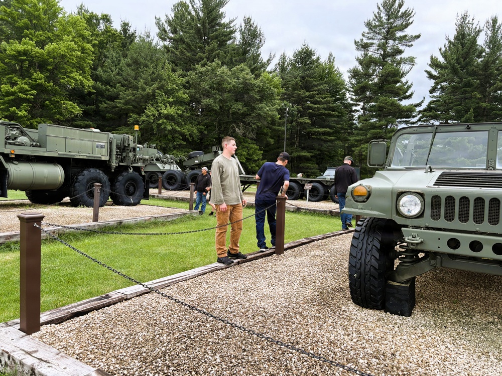 Fort McCoy executive officer leads Commemorative Area tour for Army Reserve Soldiers