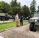 Fort McCoy executive officer leads Commemorative Area tour for Army Reserve Soldiers