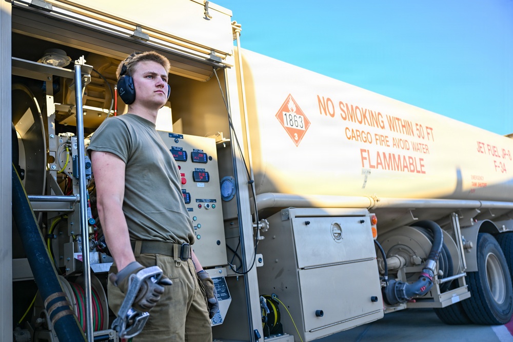 Filling the tank: Fuels Airmen support tactical airlift in CENTCOM