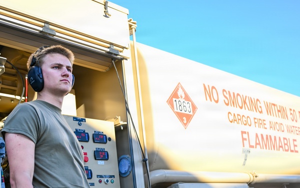 Filling the tank: Fuels Airmen support tactical airlift in CENTCOM