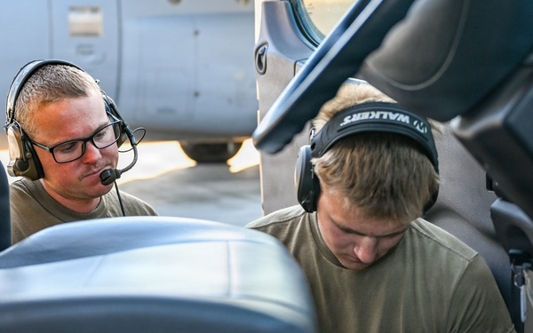 Filling the tank: Fuels Airmen support tactical airlift in CENTCOM