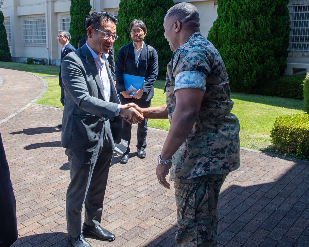 Japan House of Representatives visit Yokota Air Base