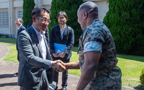 Japan House of Representatives visit Yokota Air Base