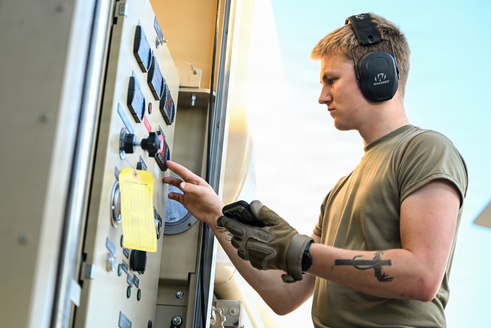 Filling the tank: Fuels Airmen support tactical airlift in CENTCOM