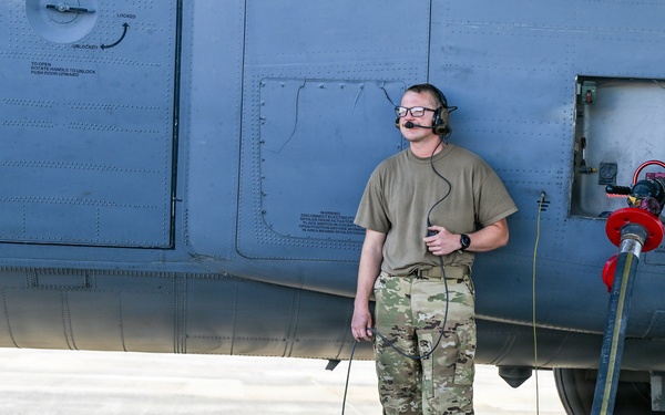 Filling the tank: Fuels Airmen support tactical airlift in CENTCOM