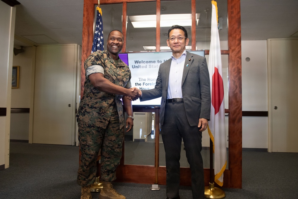 Japan House of Representatives visit Yokota Air Base