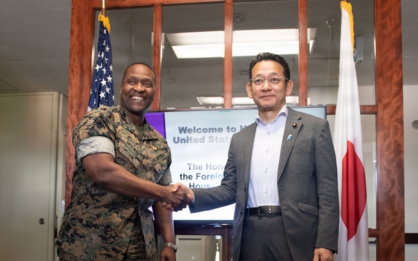 Japan House of Representatives visit Yokota Air Base