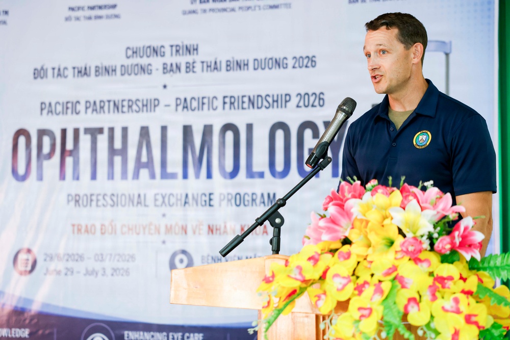 Pacific Partnership 2026 Medical Team Conducts Ophthalmology Professional Exchange Program at Quang Tri Northern Eye Hospital, Quang Tri, Vietnam