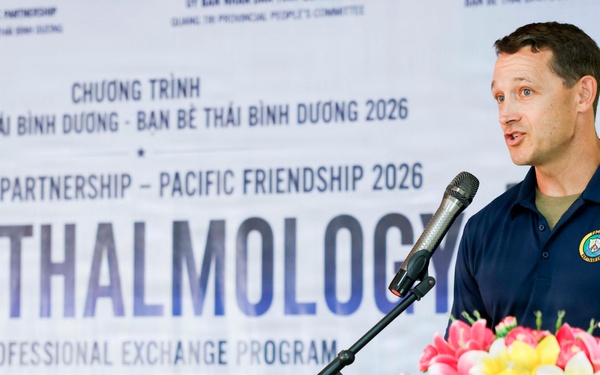 Pacific Partnership 2026 Medical Team Conducts Ophthalmology Professional Exchange Program at Quang Tri Northern Eye Hospital, Quang Tri, Vietnam
