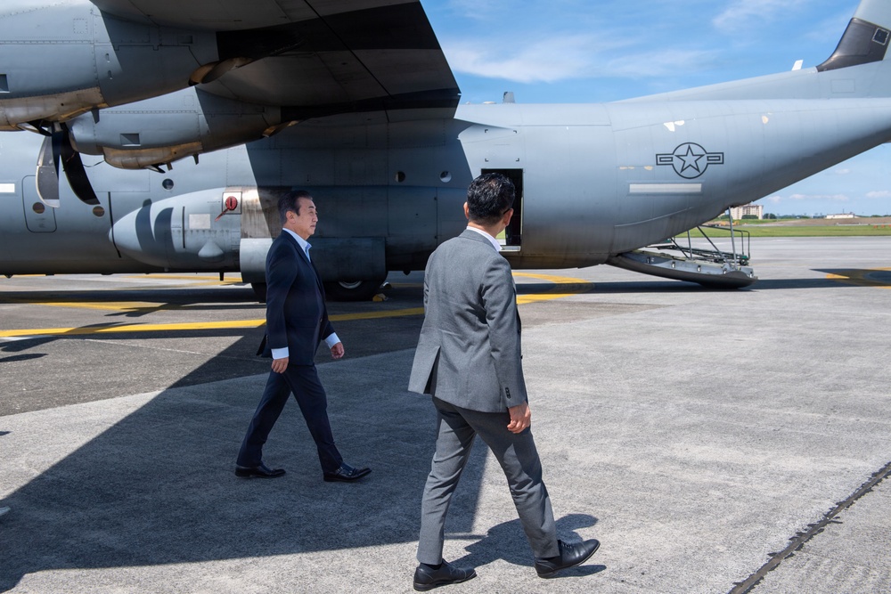 Japan House of Representatives visit Yokota Air Base