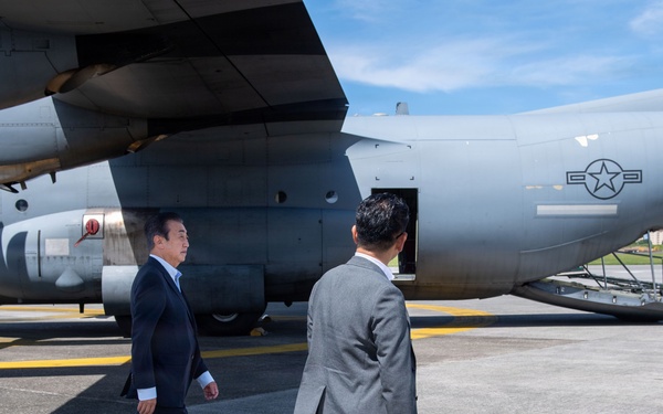 Japan House of Representatives visit Yokota Air Base
