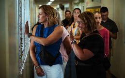COMAFSOC Command Team visits Kadena Air Base