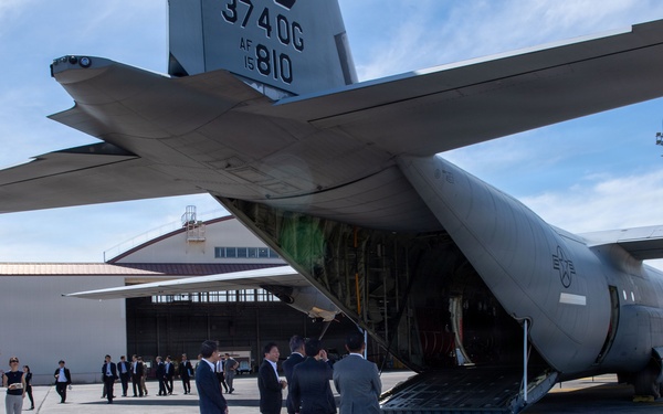 Japan House of Representatives visit Yokota Air Base