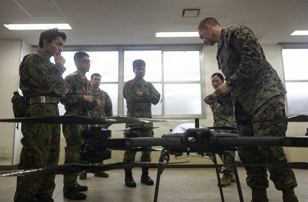 HIJUDAI MANEUVER AREA, OITA, JAPAN – U.S. Marines with 12th Marine Littoral Regiment Showcase TRUAS During Exercise Resolute Dragon 26