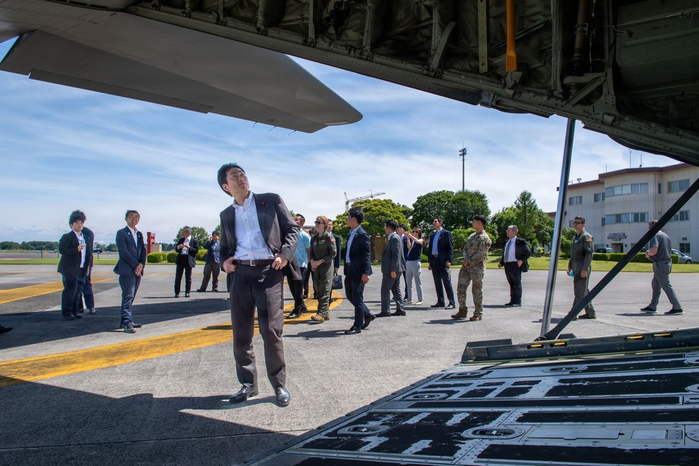 Japan House of Representatives visit Yokota Air Base