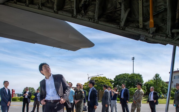 Japan House of Representatives visit Yokota Air Base