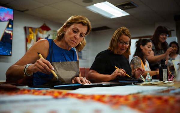 COMAFSOC Command Team Visits Kadena Air Base
