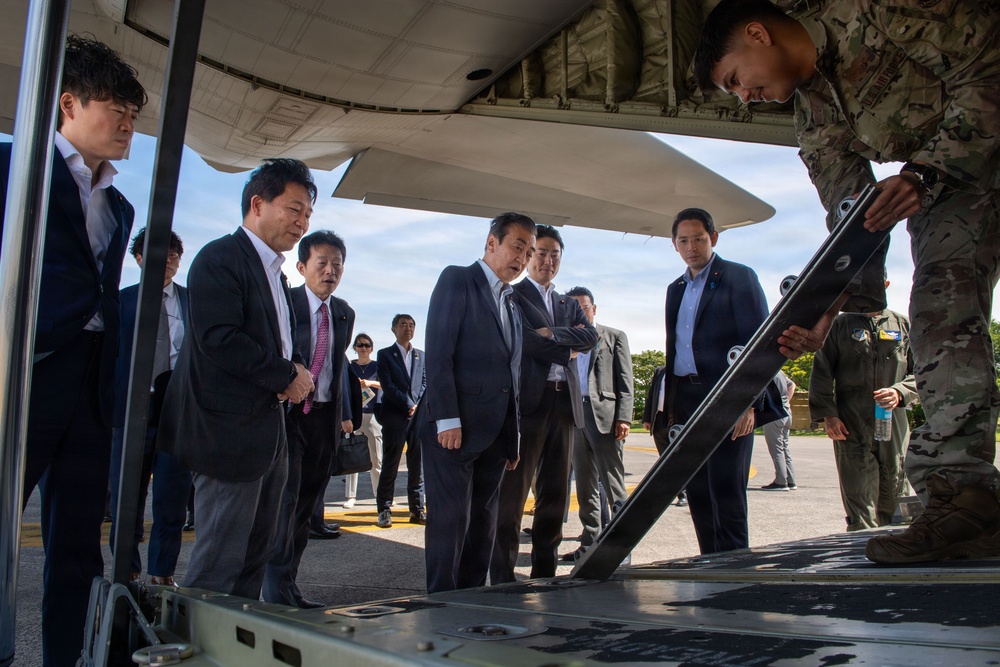 Japan House of Representatives visit Yokota Air Base