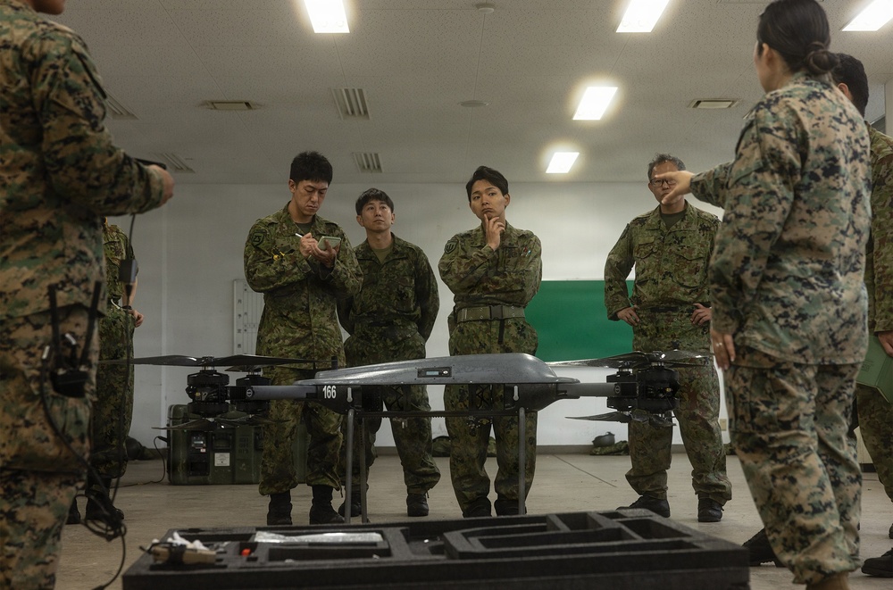 HIJUDAI MANEUVER AREA, OITA, JAPAN – U.S. Marines with 12th Marine Littoral Regiment Showcase TRUAS During Exercise Resolute Dragon 26