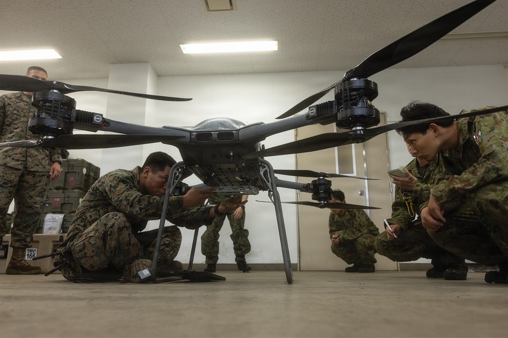 HIJUDAI MANEUVER AREA, OITA, JAPAN – U.S. Marines with 12th Marine Littoral Regiment Showcase TRUAS During Exercise Resolute Dragon 26