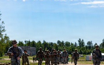 U.S. Marines host Corporals Course in Baltic Sea region