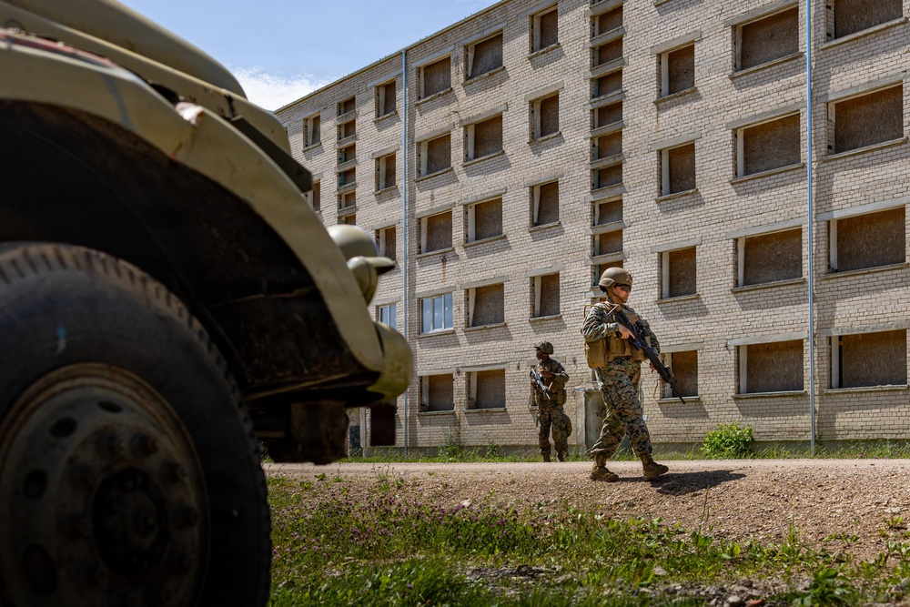 U.S. Marines host Corporals Course in Baltic Sea region