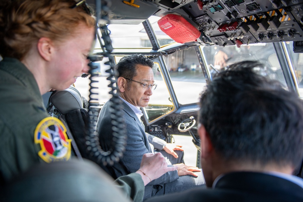 Japan House of Representatives visit Yokota Air Base