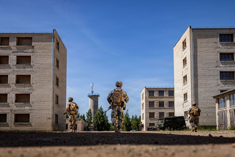 U.S. Marines host Corporals Course in Baltic Sea region