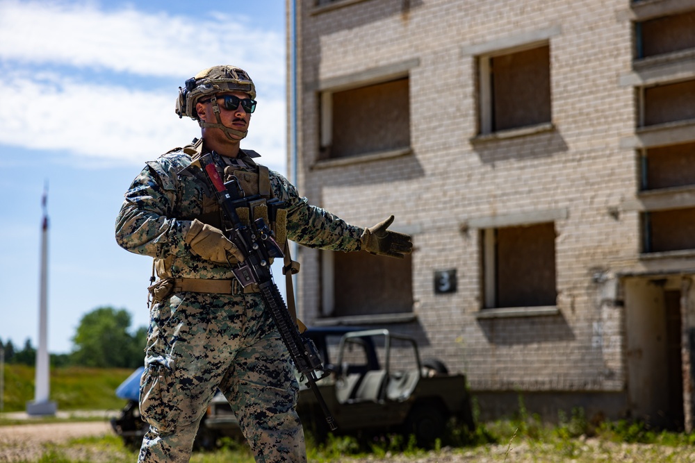 U.S. Marines host Corporals Course in Baltic Sea region