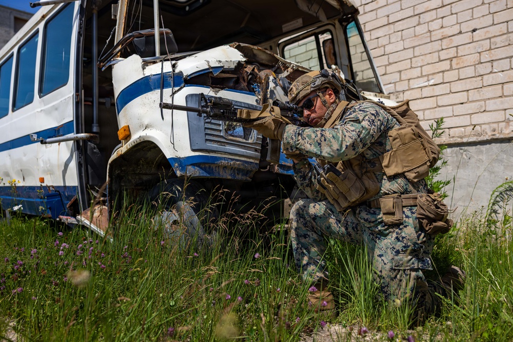 U.S. Marines host Corporals Course in Baltic Sea region