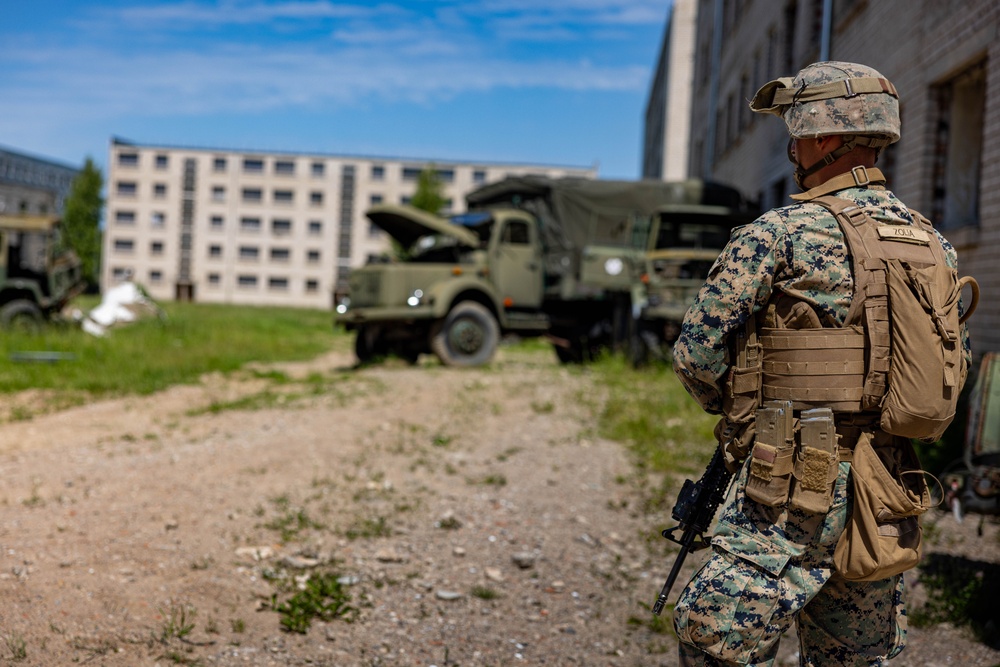 U.S. Marines host Corporals Course in Baltic Sea region
