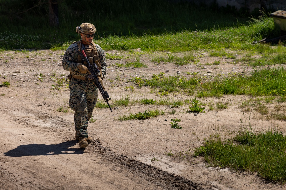 U.S. Marines host Corporals Course in Baltic Sea region