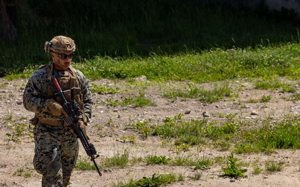 U.S. Marines host Corporals Course in Baltic Sea region