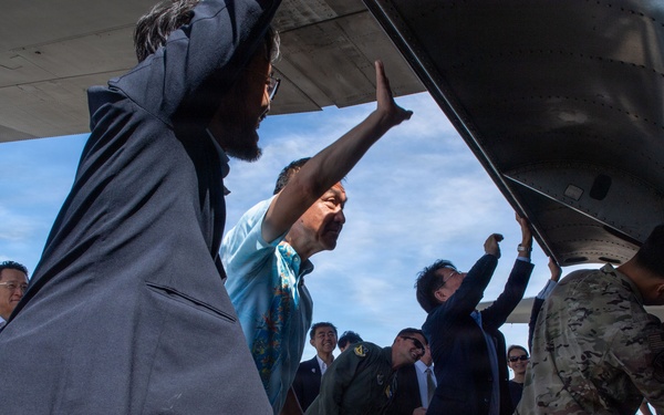 Japan House of Representatives visit Yokota Air Base