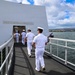 Italian Sailors Visit Arizona Memorial during RIMPAC 26