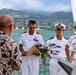 Italian Sailors Visit Arizona Memorial during RIMPAC 26