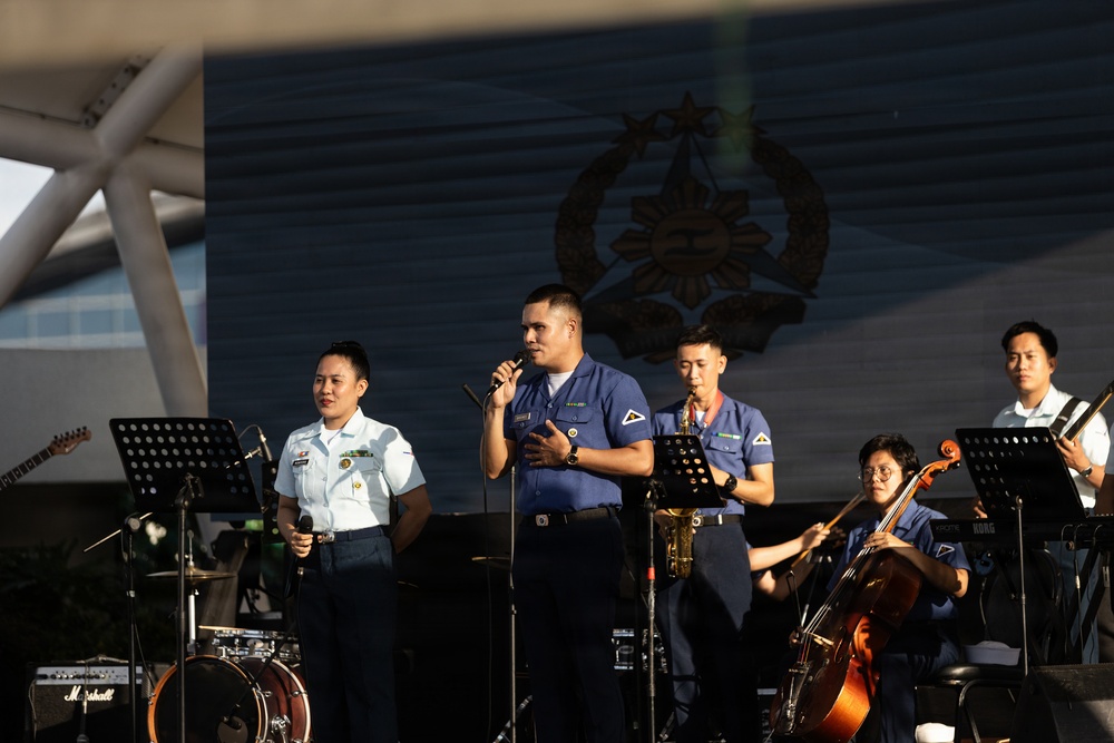Freedom 250: Marine Corps Forces Pacific Band Performs at SM Mall of Asia