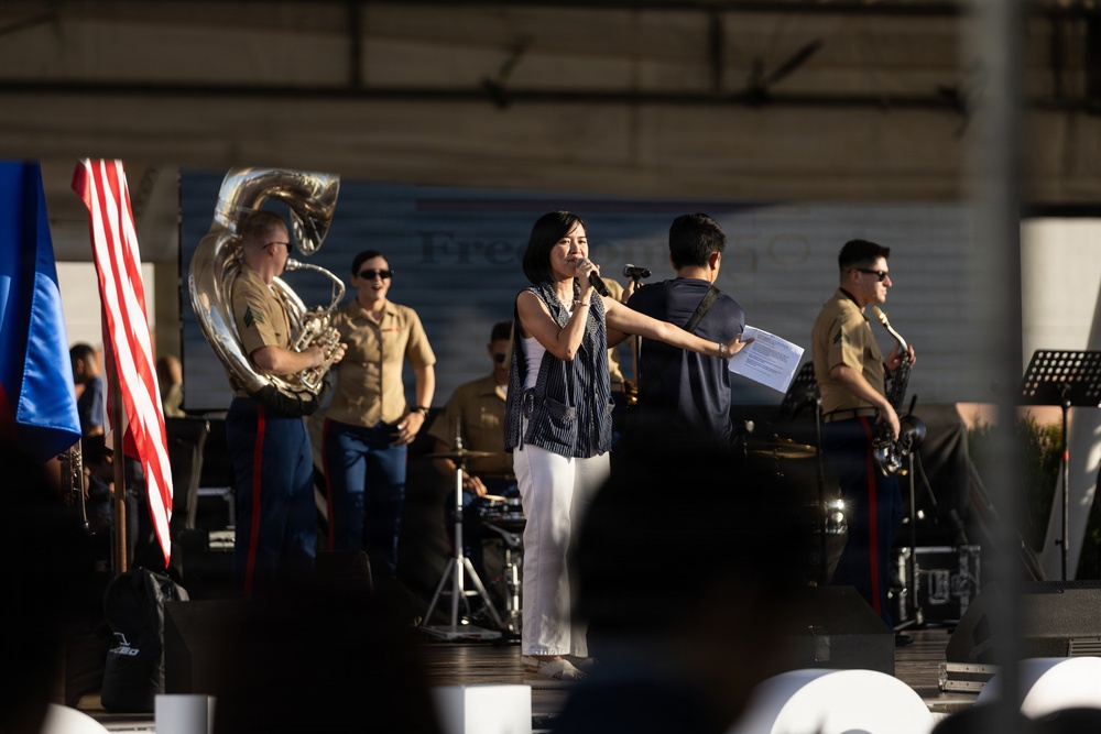 Freedom 250: Marine Corps Forces Pacific Band Performs at SM Mall of Asia