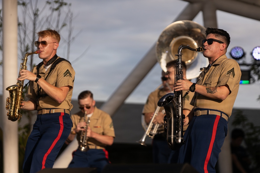 Freedom 250: Marine Corps Forces Pacific Band Performs at SM Mall of Asia