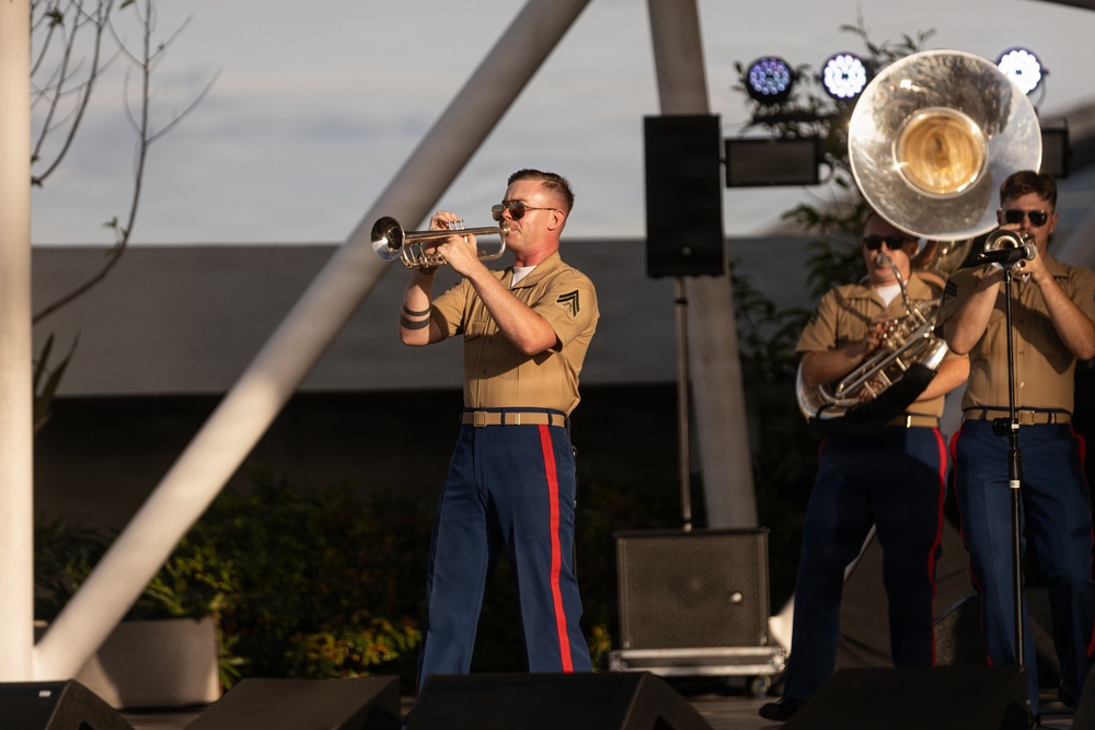 Freedom 250: Marine Corps Forces Pacific Band Performs at SM Mall of Asia