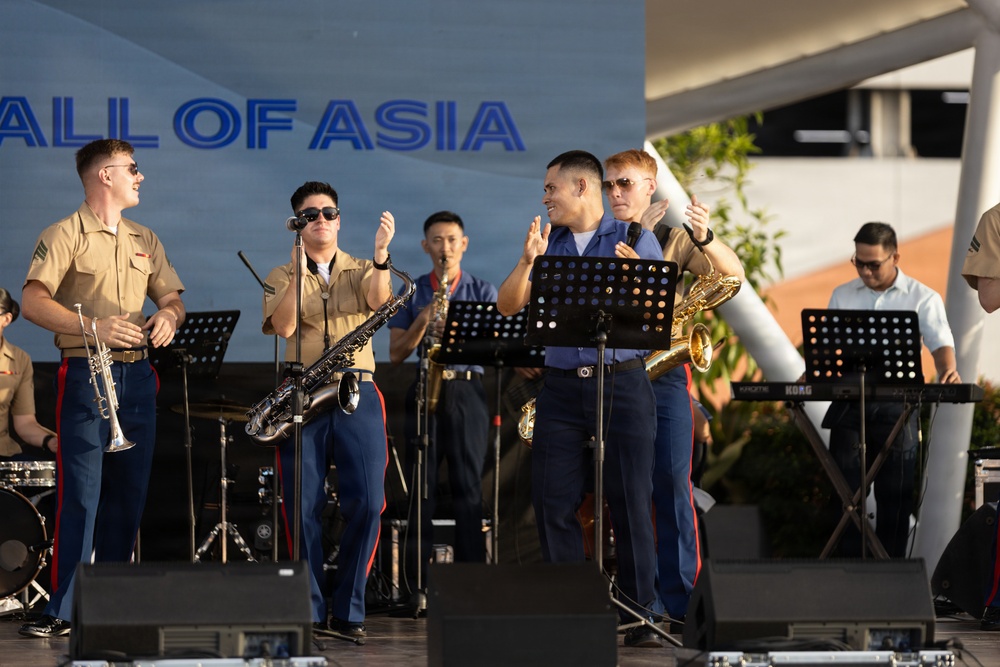 Freedom 250: Marine Corps Forces Pacific Band Performs at SM Mall of Asia