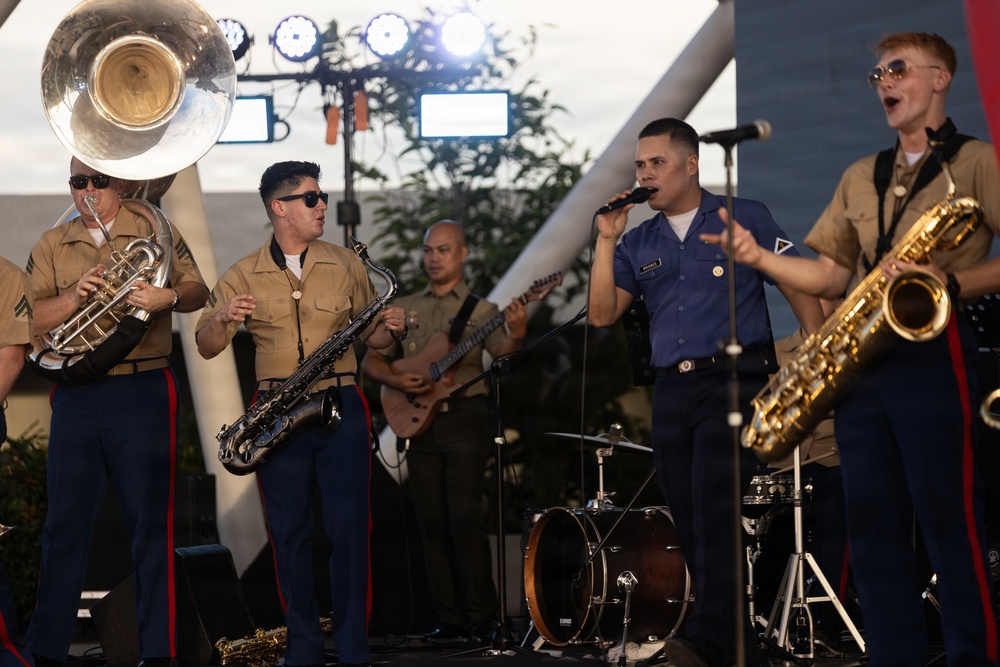 Freedom 250: Marine Corps Forces Pacific Band Performs at SM Mall of Asia