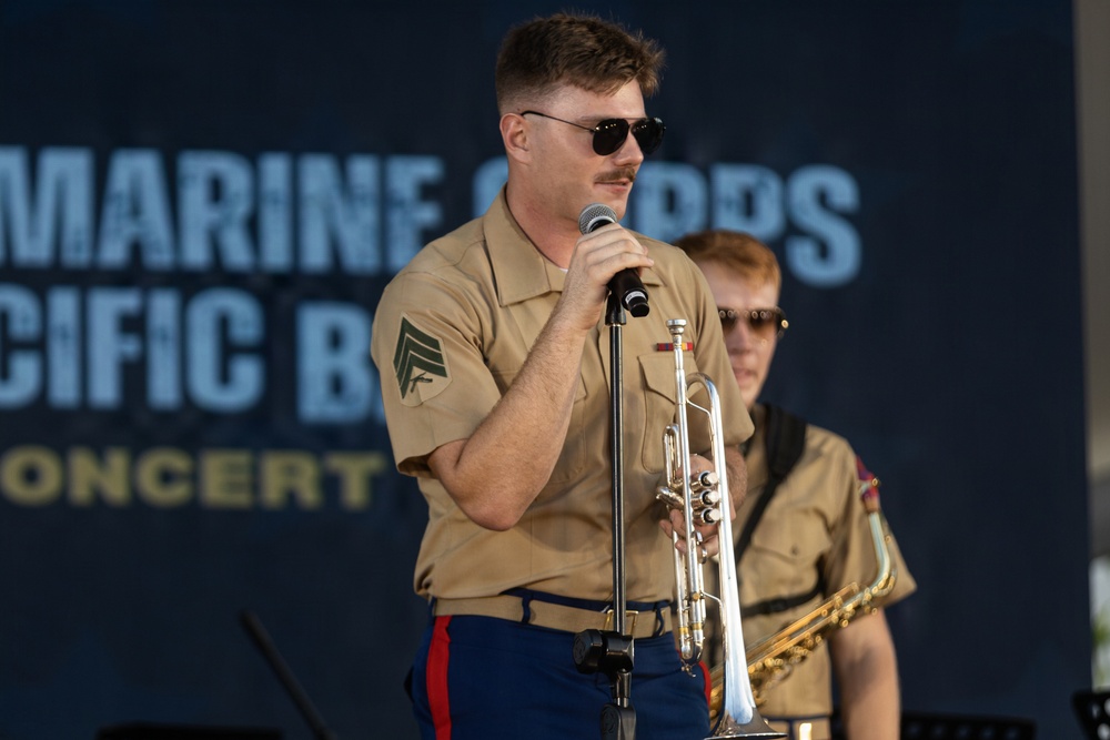 Freedom 250: Marine Corps Forces Pacific Band Performs at SM Mall of Asia