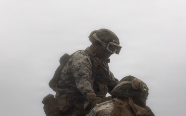 HIJUDAI MANEUVER AREA, OITA, JAPAN – U.S. Marines with 12th Marine Littoral Regiment Execute Bilateral Helicopter Support Team Drills During Exercise Resolute Dragon 26
