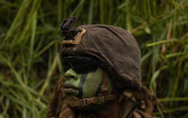 HIJUDAI MANEUVER AREA. OITA, JAPAN – U.S. Marines with 12th LCT conduct a bilateral range during exercise Resolute Dragon 26