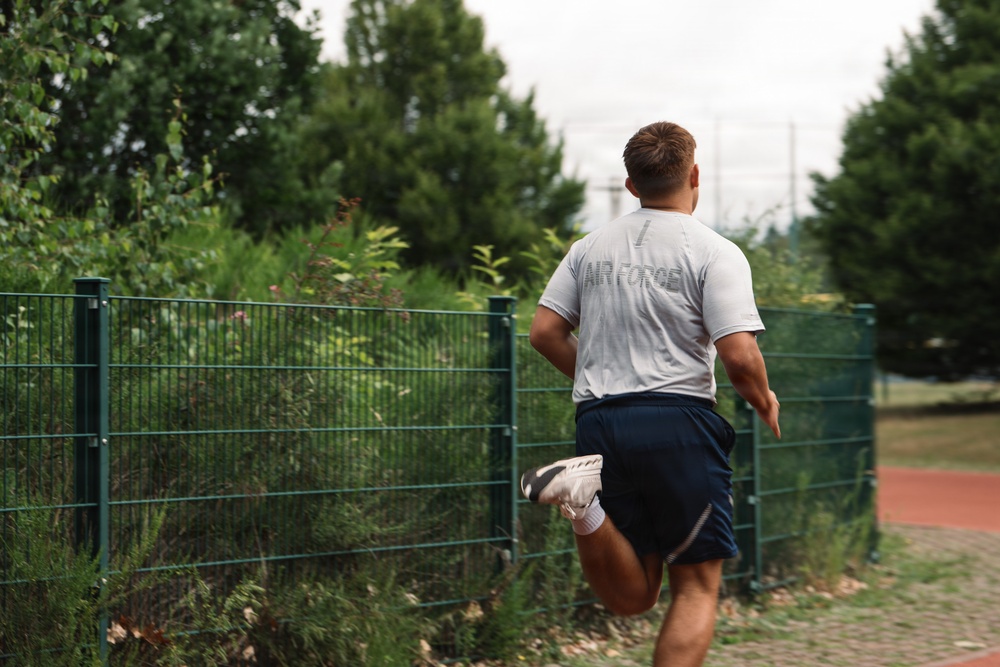 Two Miles Ahead of the Curve: 86 MXS Airman embraces new fitness standards
