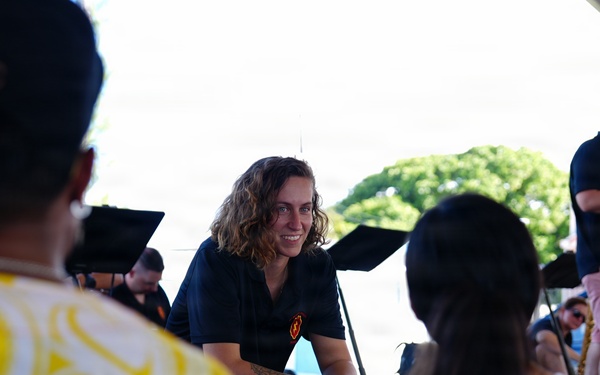 U.S. Army 25th Infantry Division band spreads the joy of music throughout the Republic of Marshall Islands