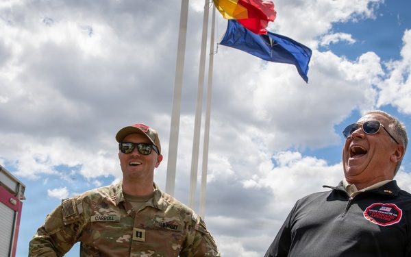 U.S. Lawmakers Visit Mihail Kogalniceanu Air Base, Romania